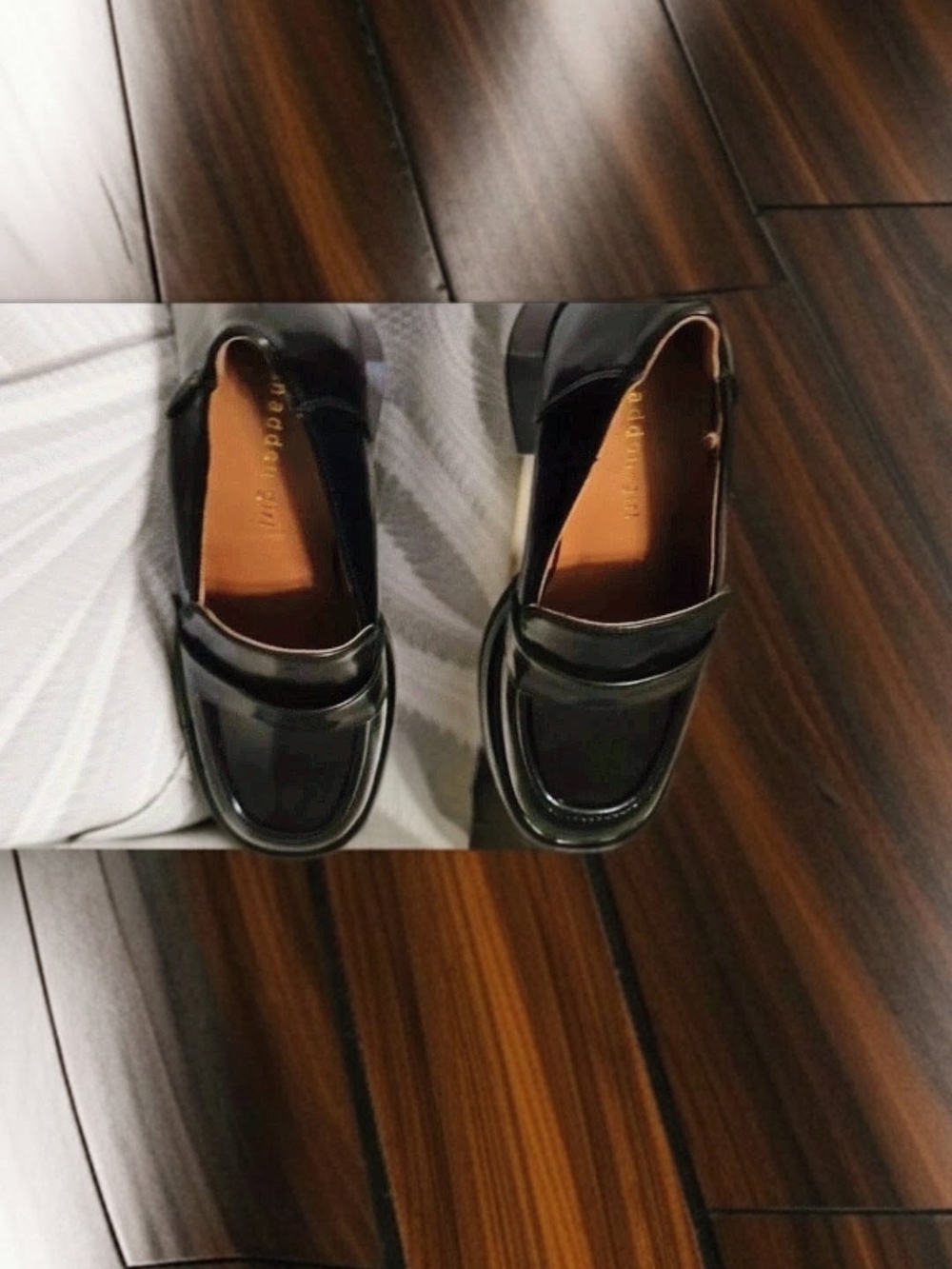 Madden Girl  Black Patent Leather Women's Loafers